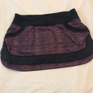 Lululemon Run For All Skirt Skort WAFS 8